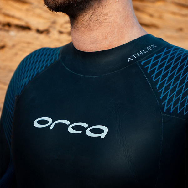 2024 Orca Männer Athlex Flex Triathlon Neoprenanzug MN55TT43 - Blue Flex